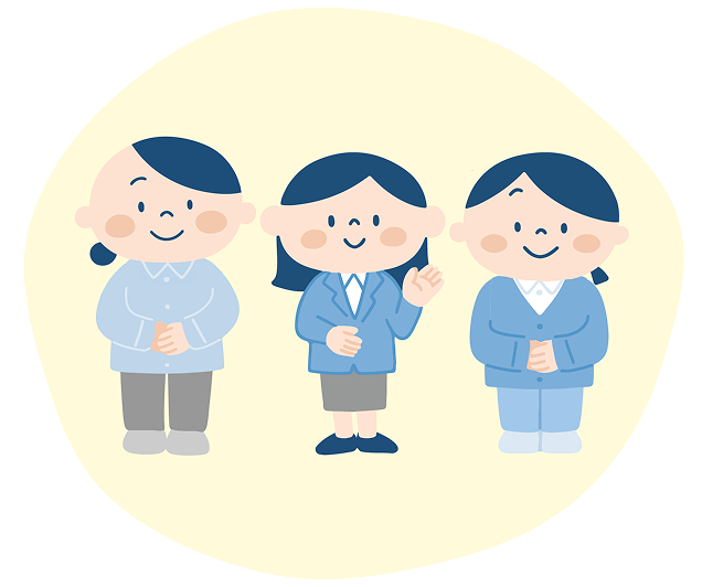 Shonanみそのの職員イラスト